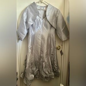 BNWT 2 Pieces Midi Dress With Matching Jacket